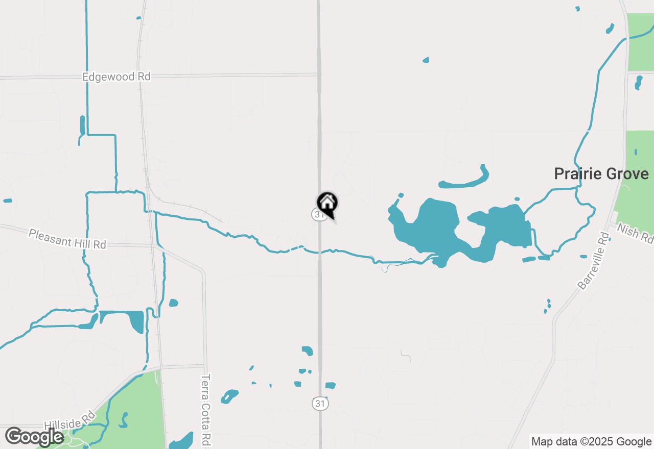 Map of 3738 Thunderbird Lane, Prairie Grove, IL 60012