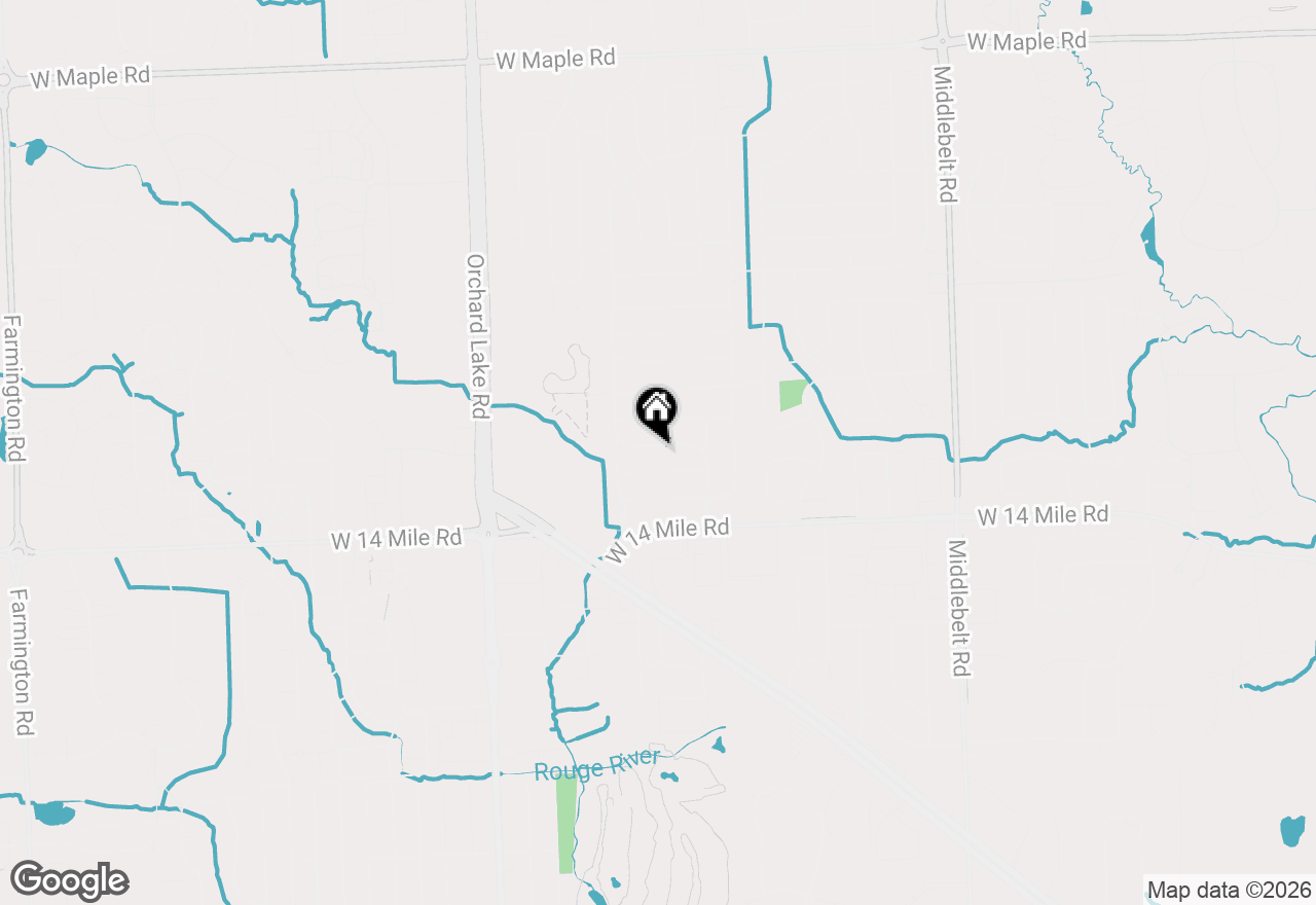 Map of 5569 Tadworth Place, West Bloomfield, MI 48322