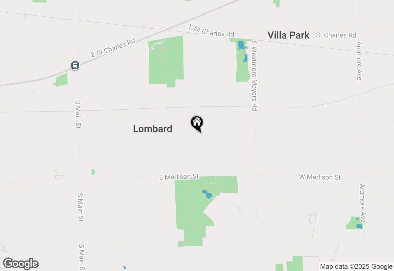 Map of 423 S Lewis Avenue, Lombard, IL 60148