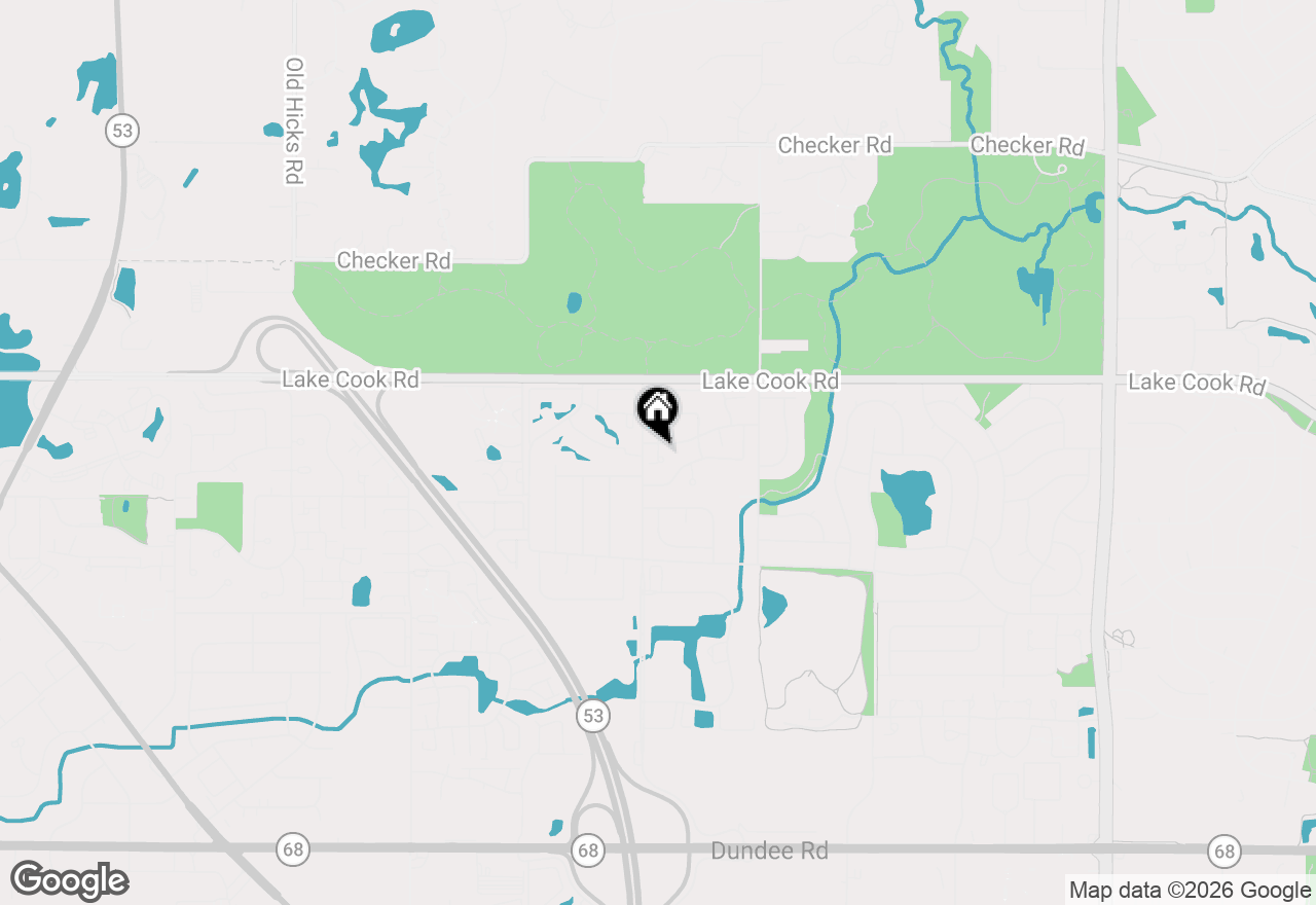 Map of 4131 N Pheasant Trail Court #8, Arlington Heights, IL 60004