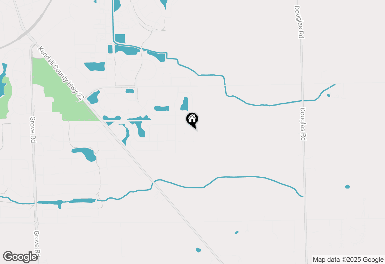 Map of (Address confidential), Oswego, Illinois 60543