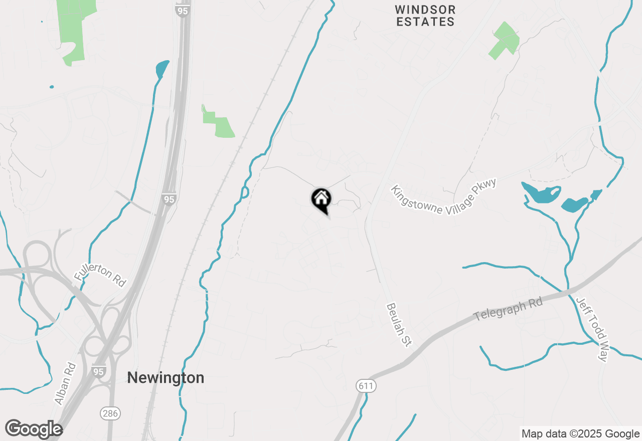 Map of 6602 Thackwell Way #C, Alexandria, VA 22315