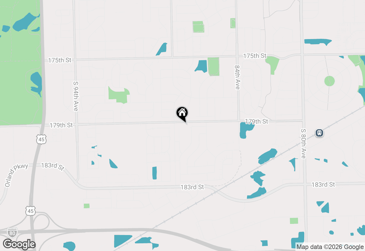 Map of 17919 Semmler Court, Tinley Park, IL 60487