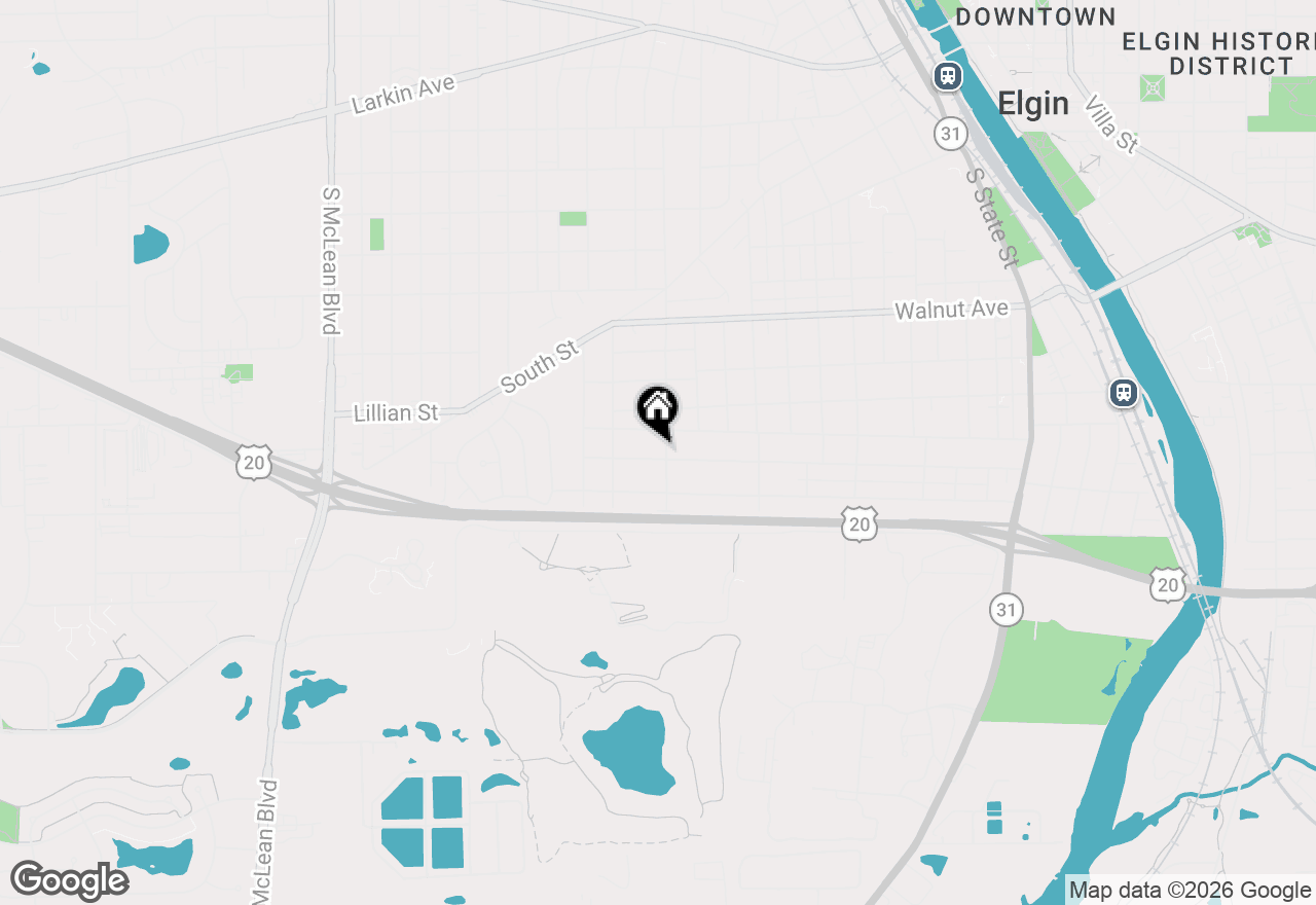 Map of 800 Morgan Street, Elgin, IL 60123