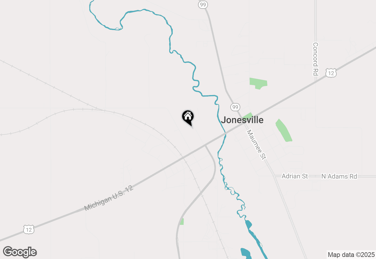 Map of 119 Pinecrest Drive, Jonesville, MI 49250