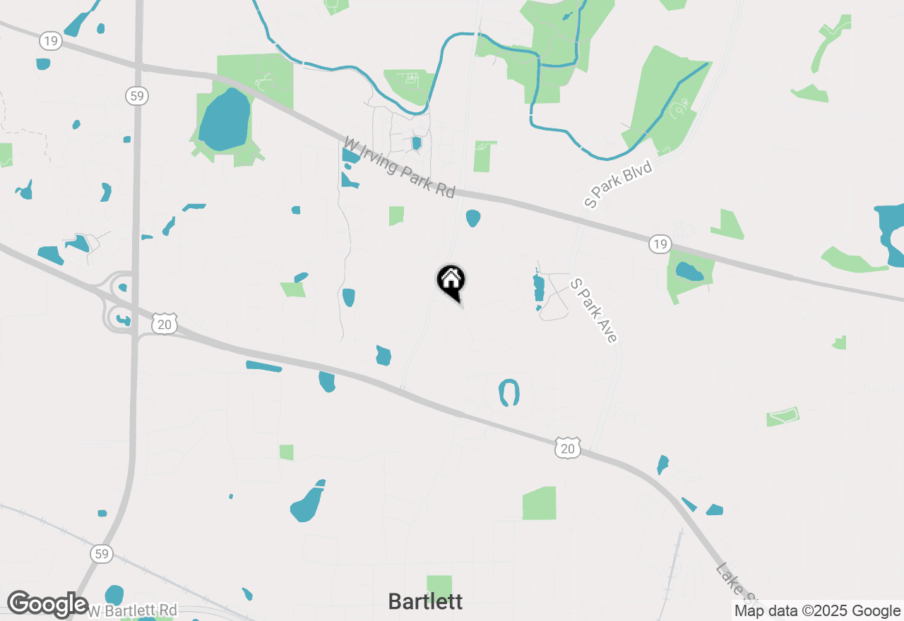 Map of 2062 Essex Court, Streamwood, IL 60107