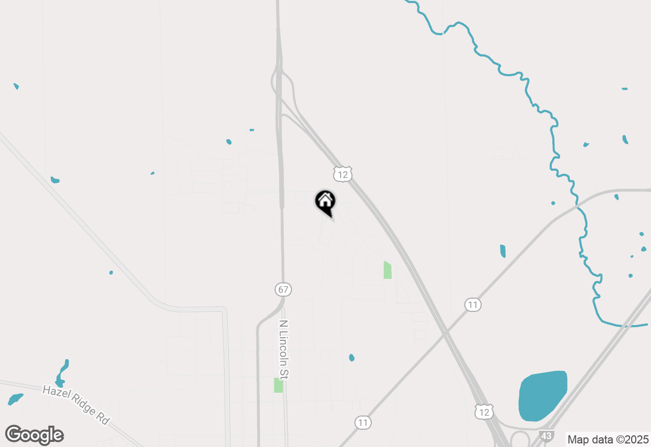 Map of 863 Sweetbriar Dr #1, Elkhorn, WI 53121