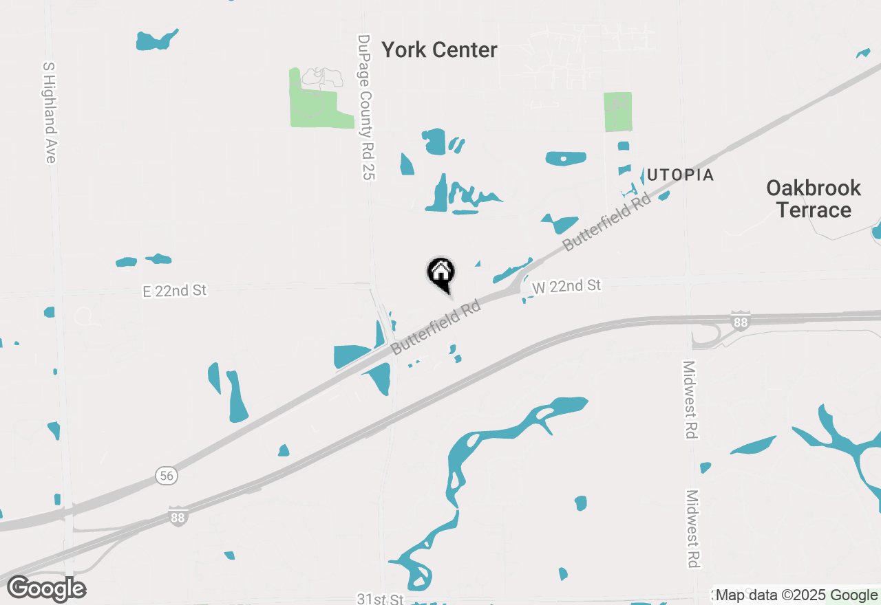 Map of 40 N Tower Road #6E, Oak Brook, IL 60523