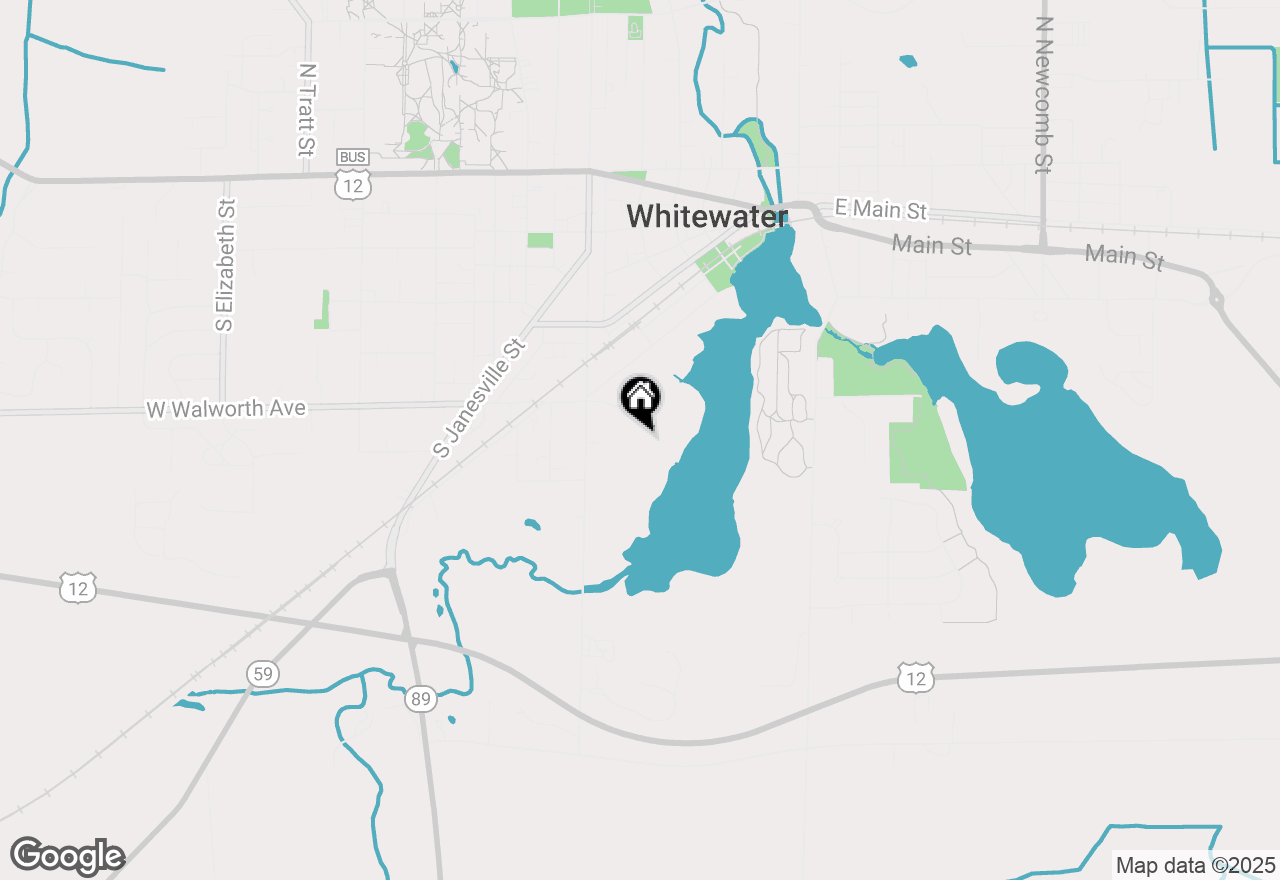 Map of 541 S Franklin St, Whitewater, WI 53190