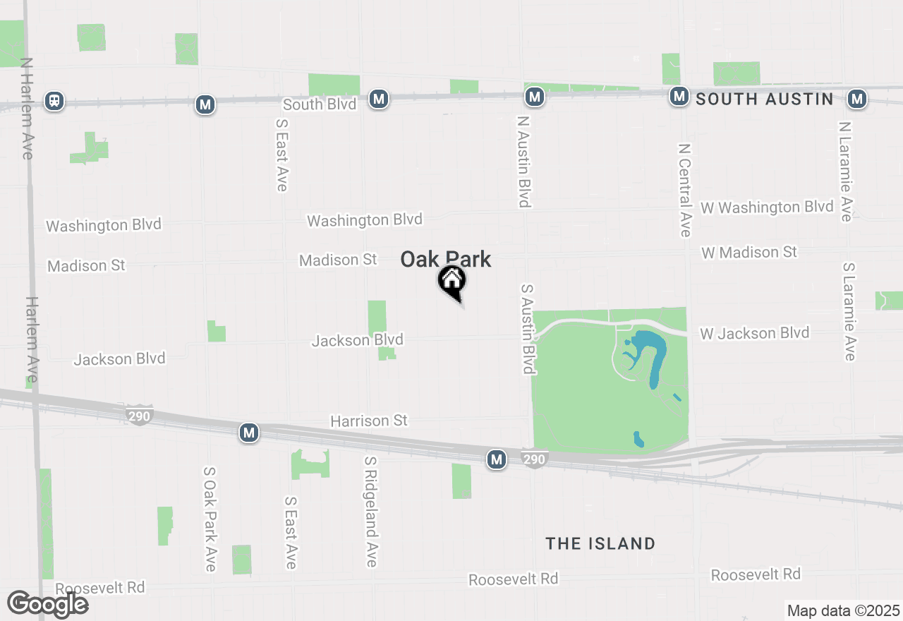 Map of 612 S Lombard Avenue, Oak Park, IL 60304