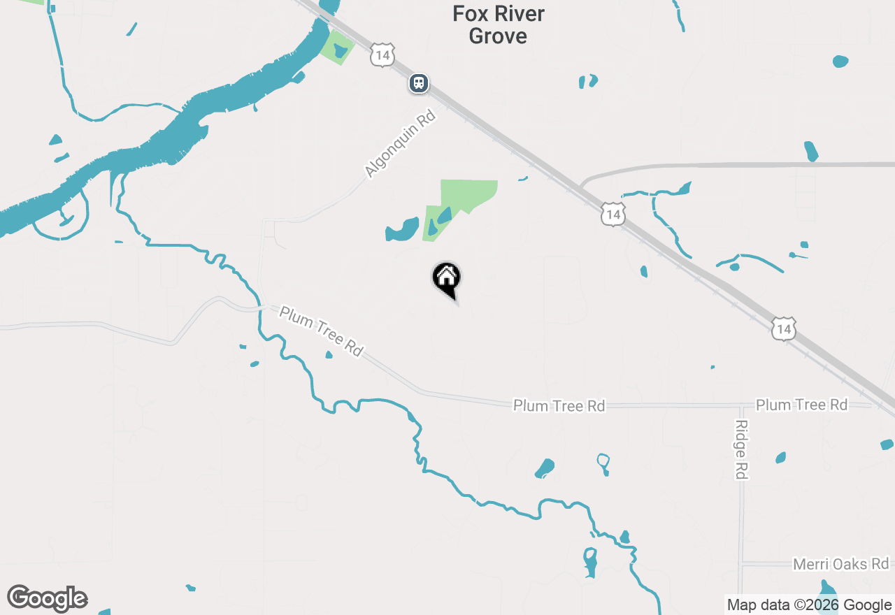 Map of 221 Foxmoor Road, Fox River Grove, IL 60021