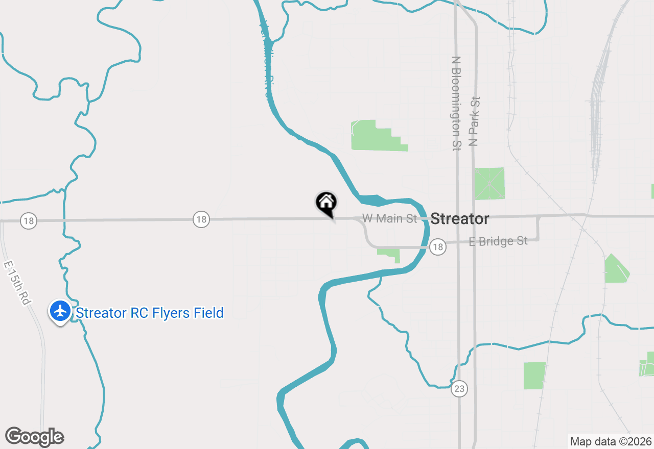 Map of 106 S 3rd Avenue, Streator, IL 61364