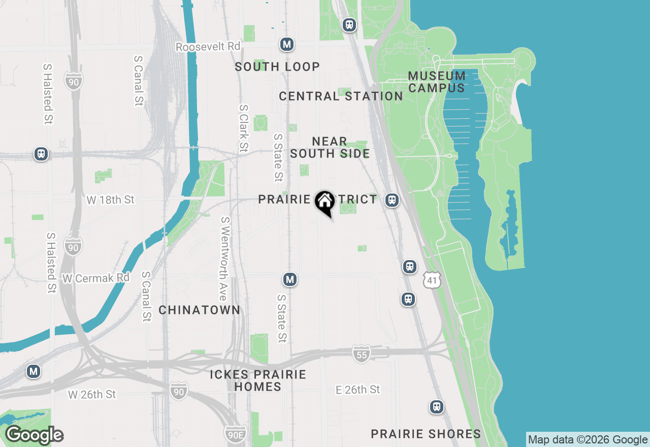 Map of 1919 S Michigan Avenue #200, Chicago, IL 60616