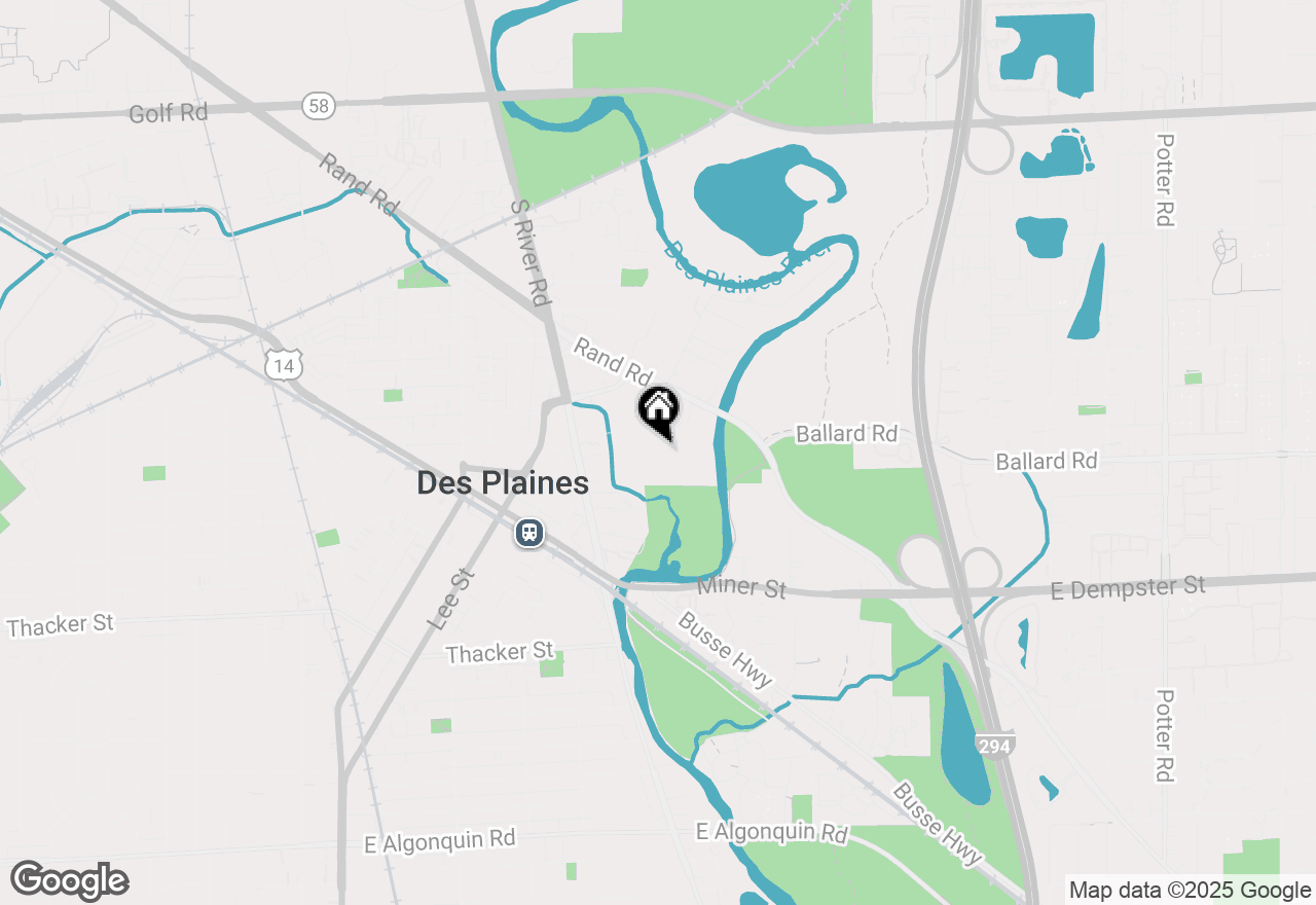 Map of 1755 Rand Road #7, Des Plaines, IL 60016