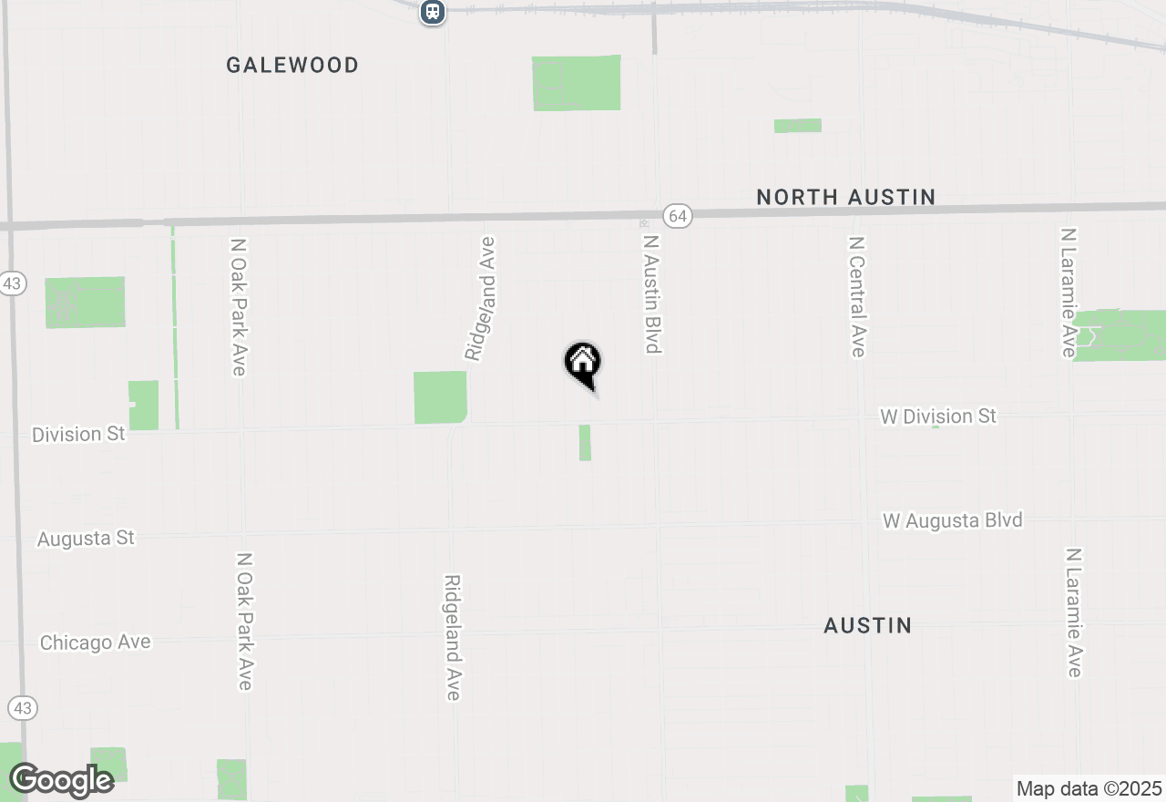 Map of 920 Hayes Avenue, Oak Park, IL 60302