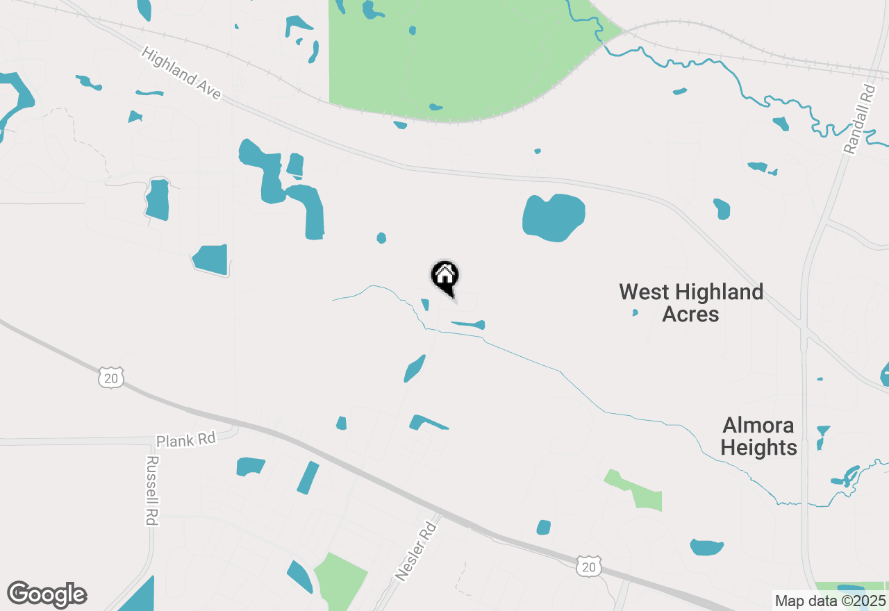 Map of 3316 Highwood Court, Elgin, IL 60124