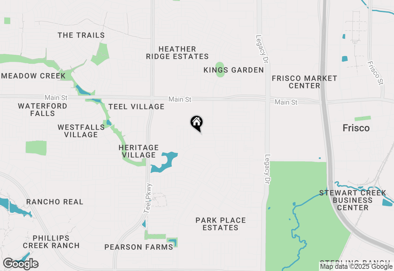 Map of 3531 Harvest Lane, Frisco, TX 75034