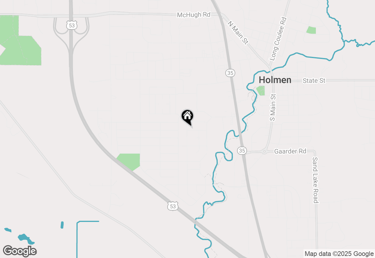 Map of 673 Boone Ln, Holmen, WI 54636