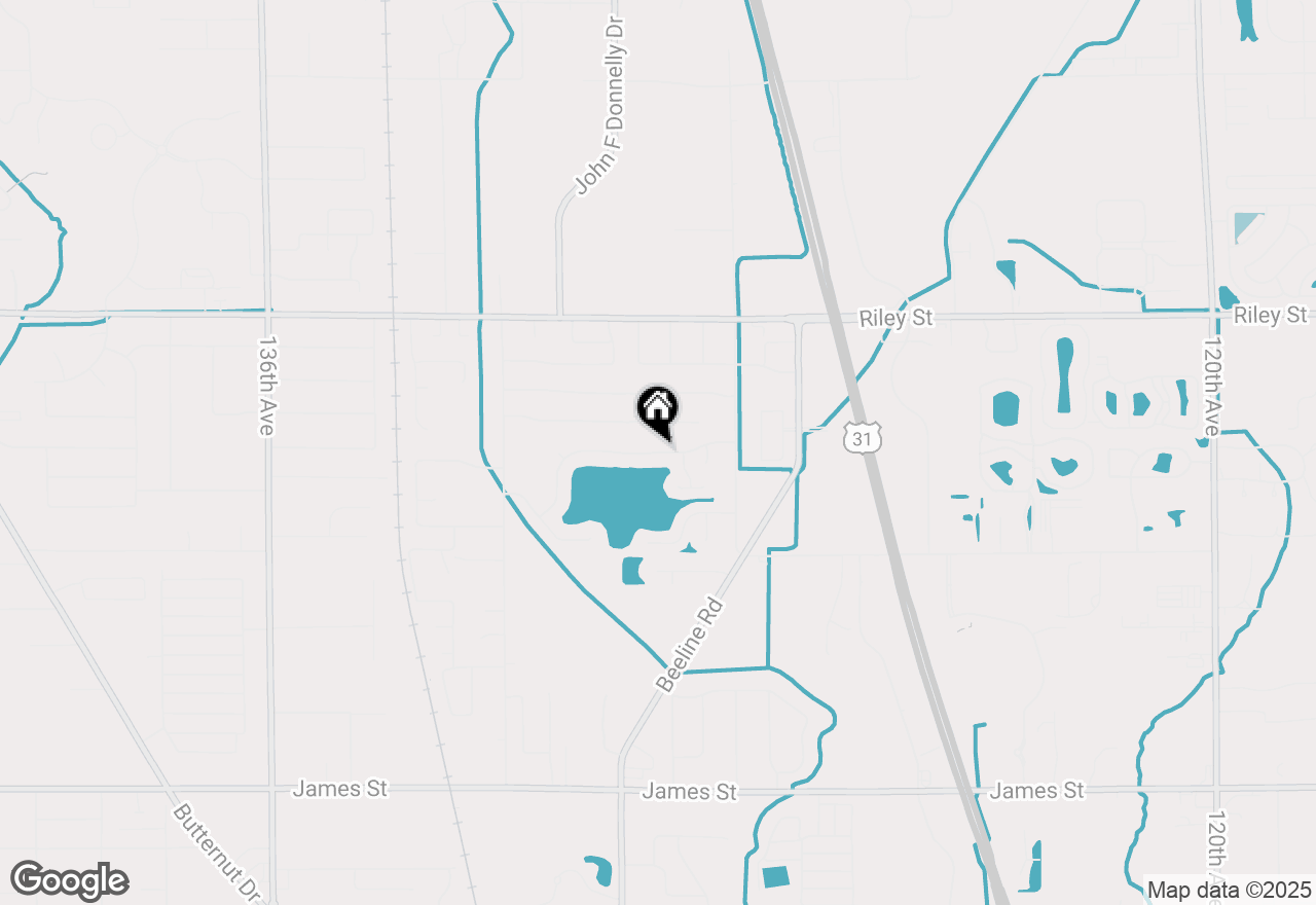 Map of 12942 Blueberry Lane, Holland, MI 49424