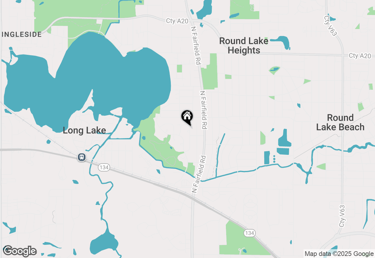 Map of 1248 N Red Oak Circle #2, Round Lake Beach, IL 60073