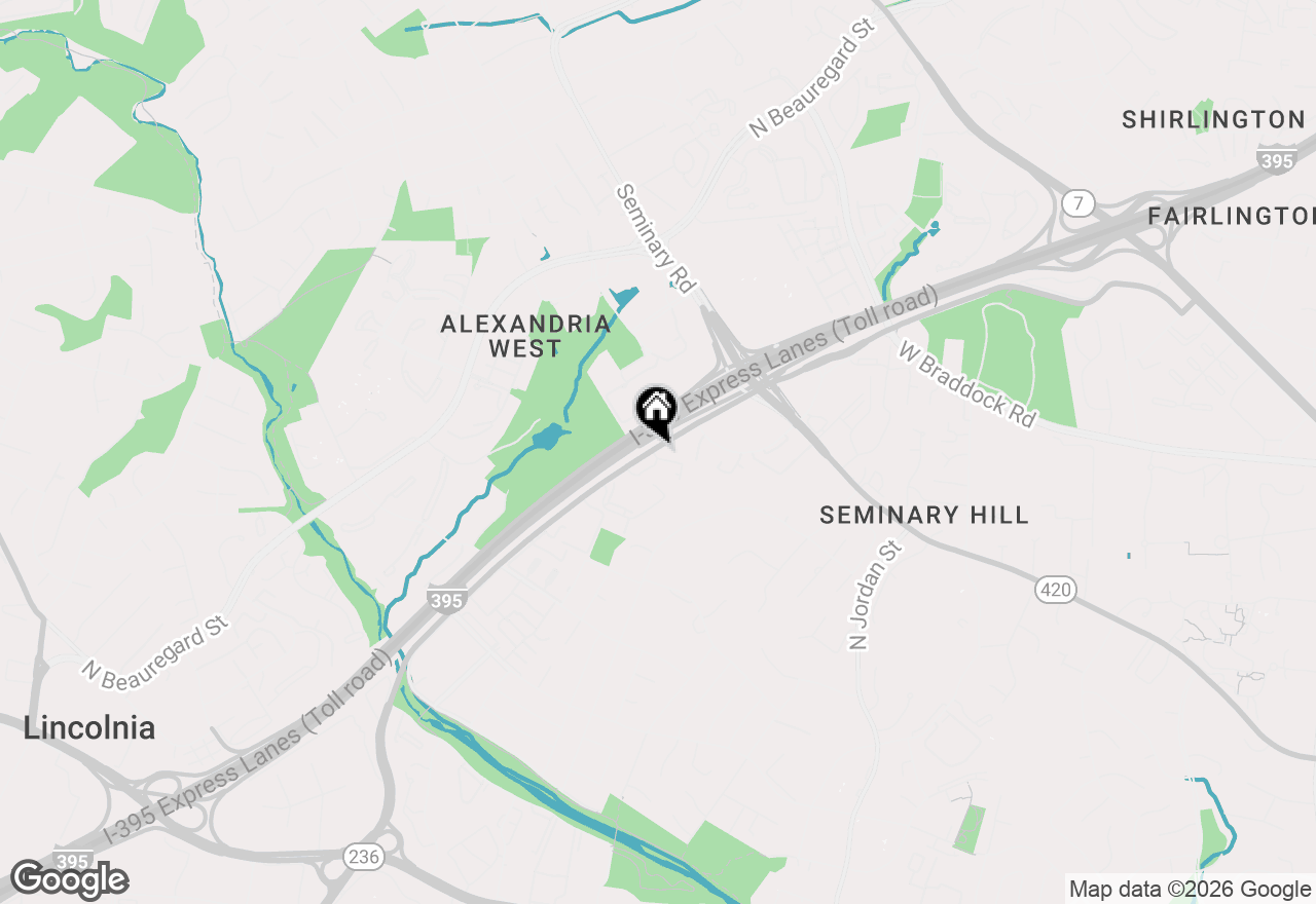 Map of 1573 N Van Dorn Street #A, Alexandria, VA 22304