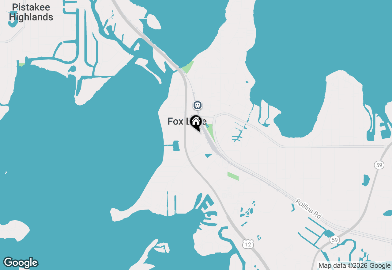 Map of 19 Arlington Lane, Fox Lake, IL 60020