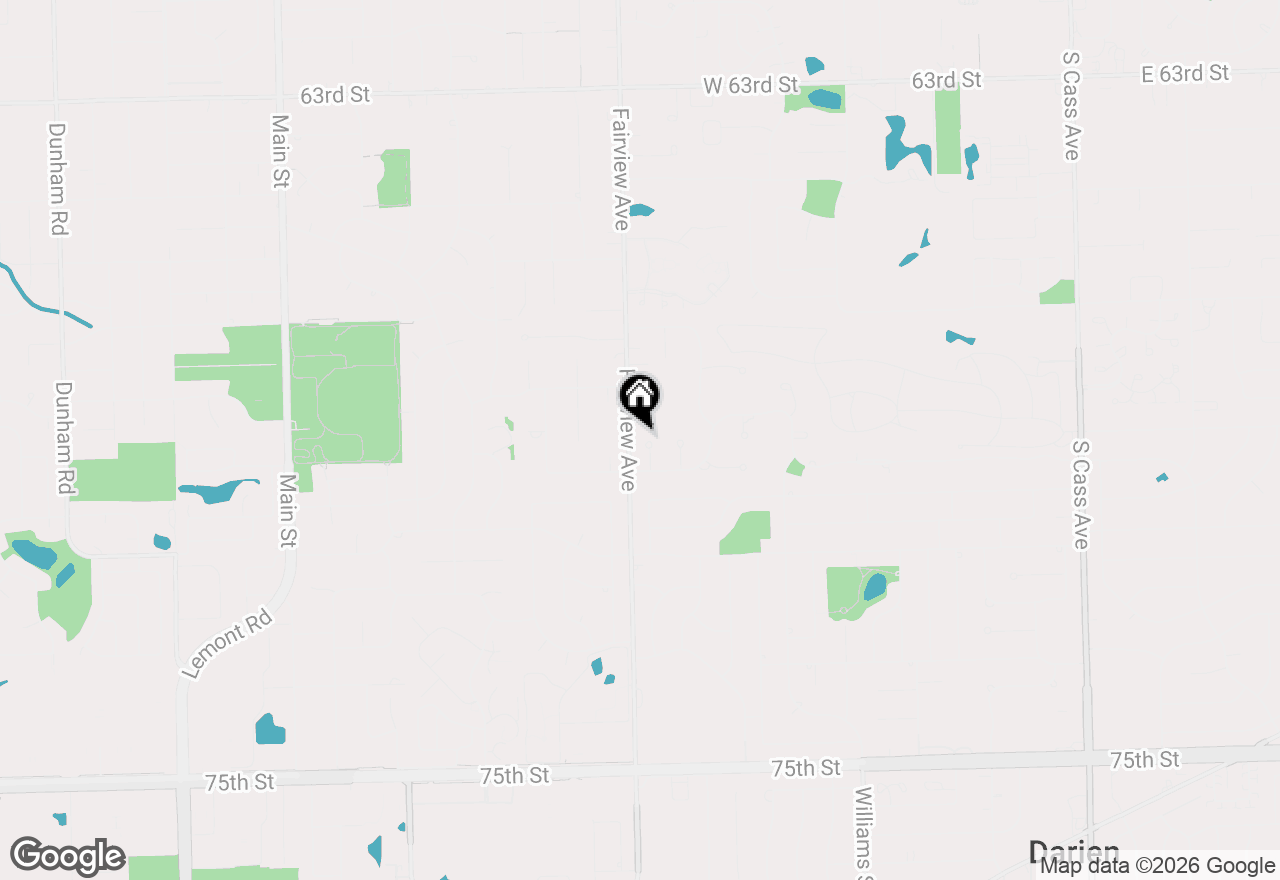 Map of 6904 Irish Court, Darien, IL 60561