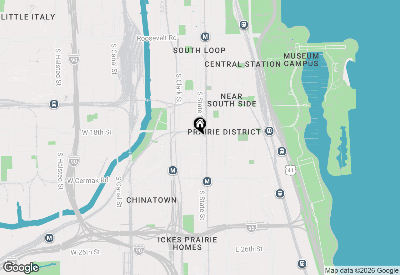 Map of 1812 S State Street #34, Chicago, IL 60616