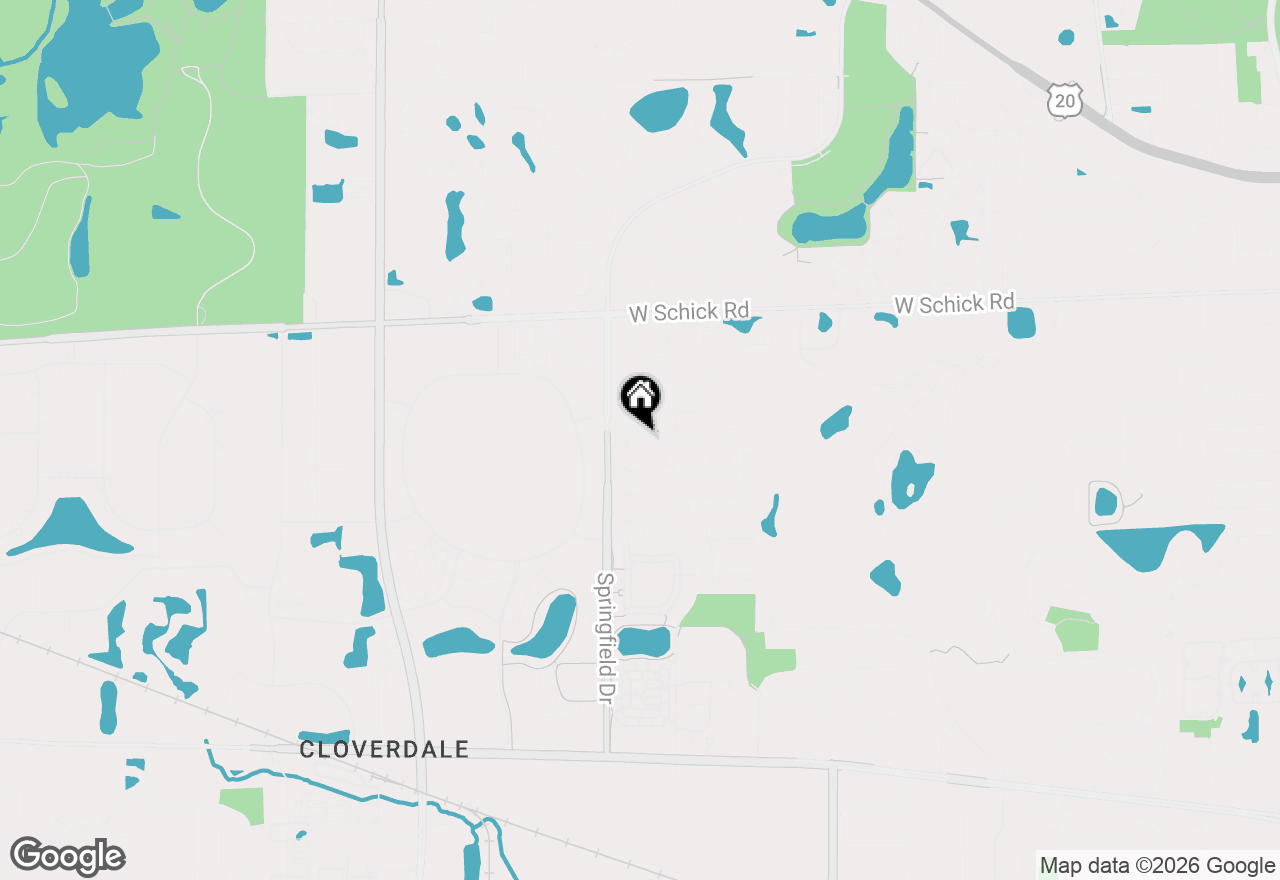 Map of 252 Lynwood Lane, Bloomingdale, IL 60108