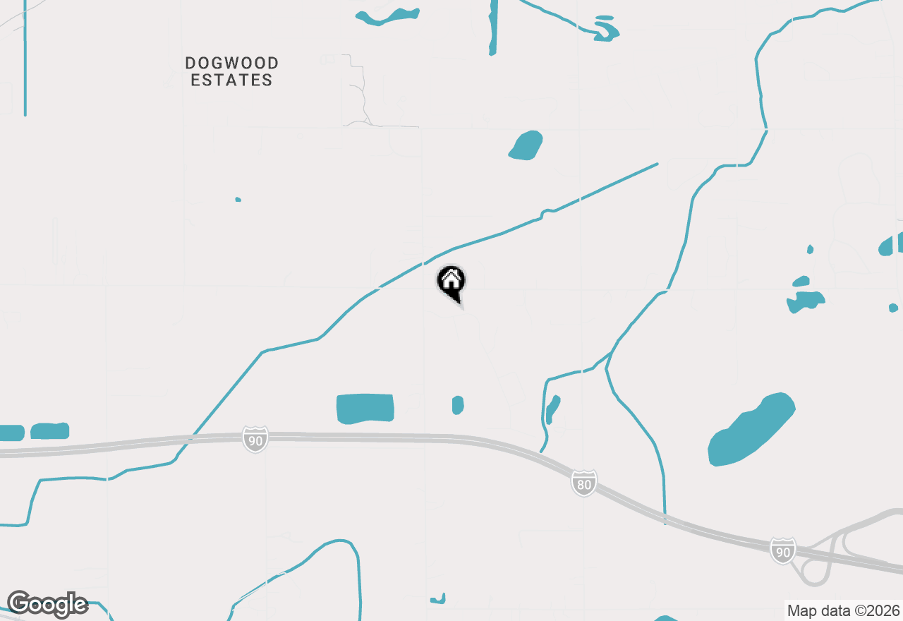 Map of 1040 Preserve Lane, Chesterton, IN 46304