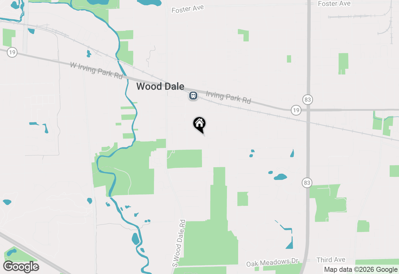 Map of 137 Oak Avenue, Wood Dale, IL 60191