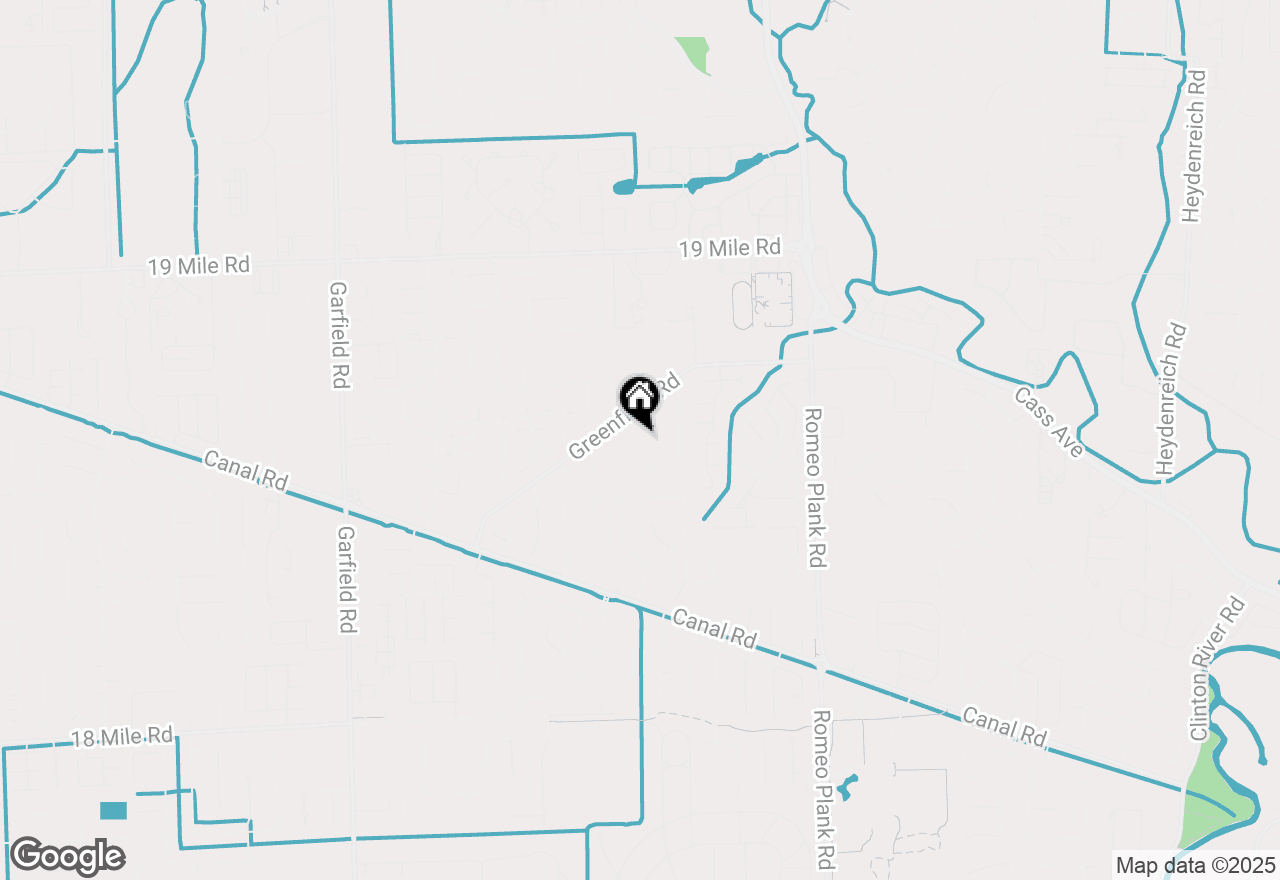 Map of 42135 Brianna Drive, Clinton Township, MI 48038