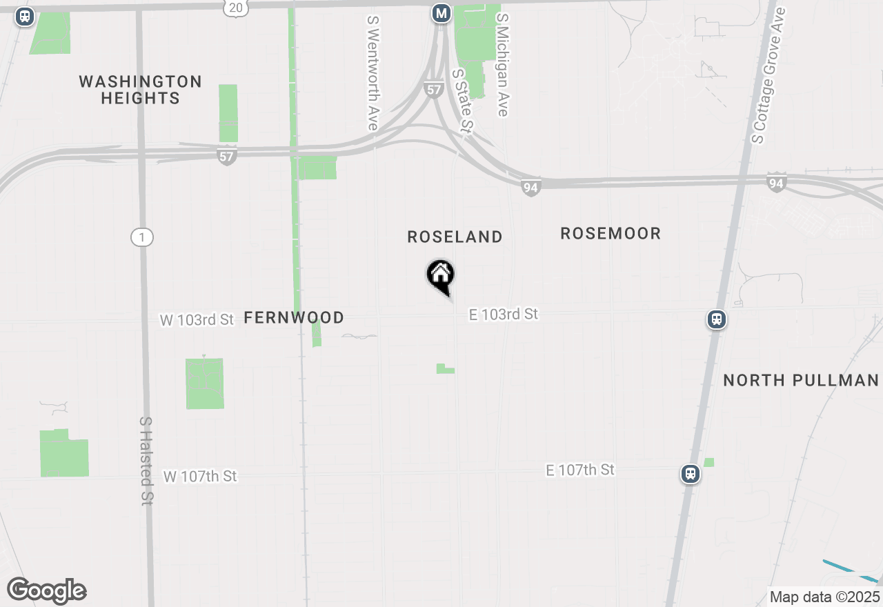 Map of 10243 S Lafayette Avenue, Chicago, IL 60628