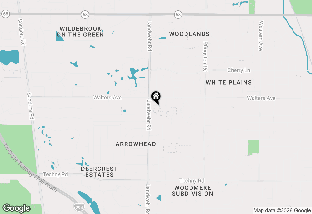Map of 3105 Toulon Drive, Northbrook, IL 60062
