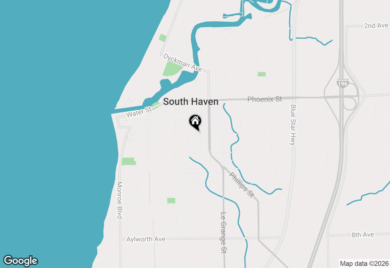 Map of 525 Superior Street #202, South Haven, MI 49090