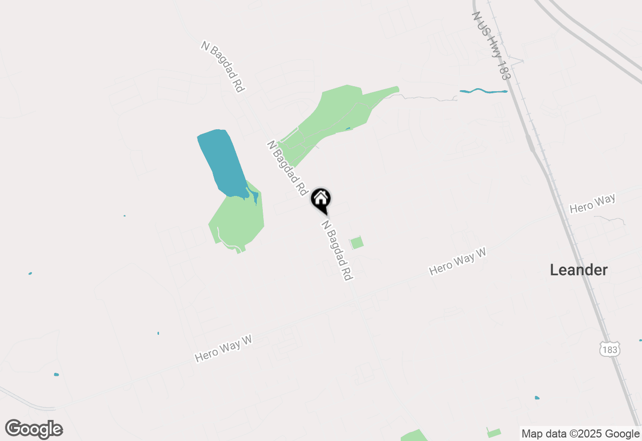 Map of 1744 Cherokee Nation Trl, Leander, TX 78641