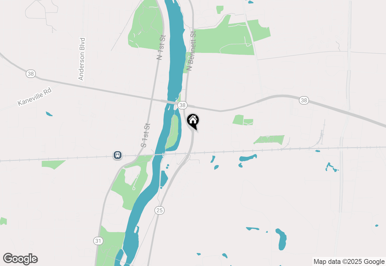 Map of 228 Crissey Avenue, Geneva, IL 60134