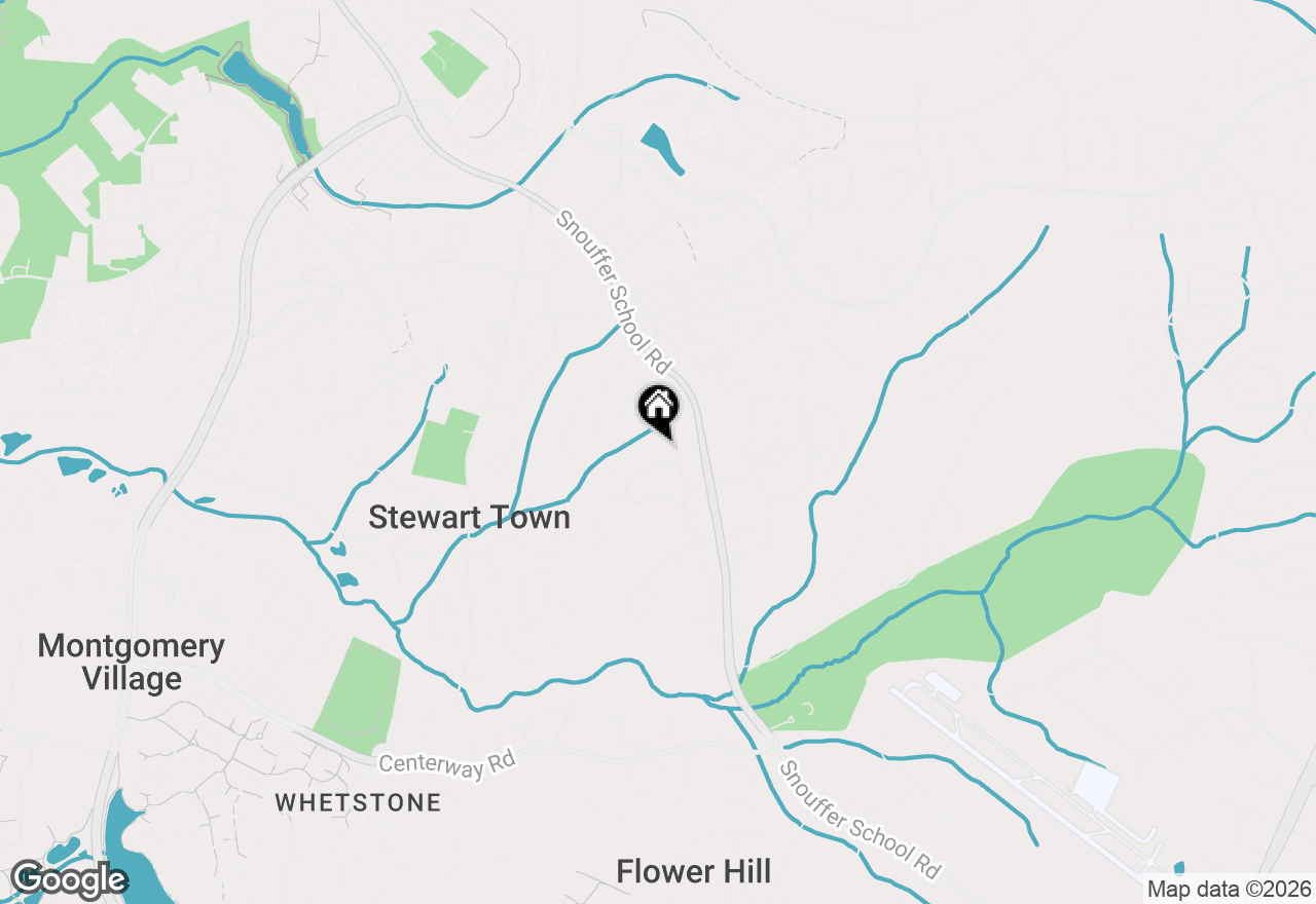 Map of 8926 Blue Smoke Drive, Gaithersburg, MD 20879