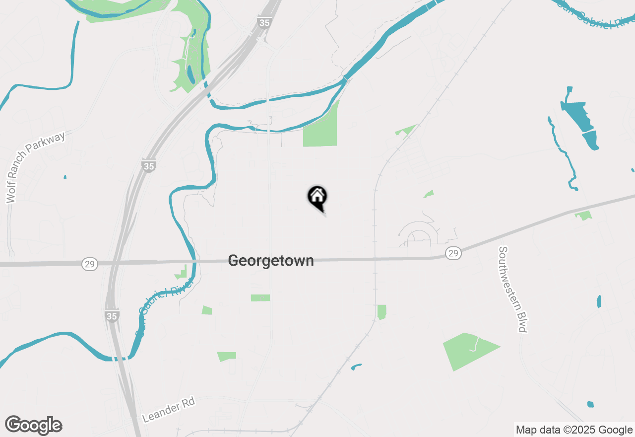 Map of 402 E 8th St, Georgetown, TX 78626