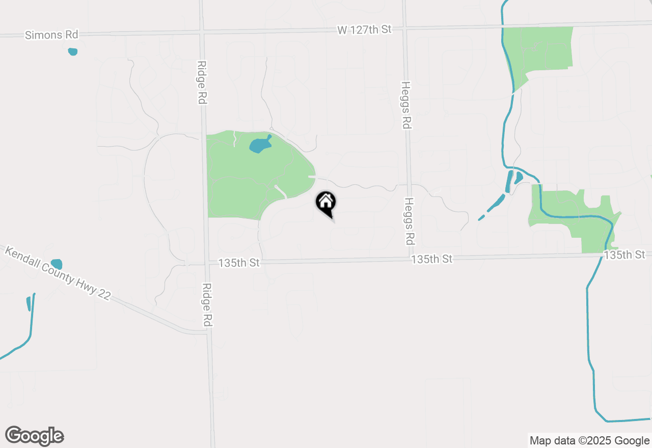 Map of 26244 W Sablewood Circle, Plainfield, IL 60585