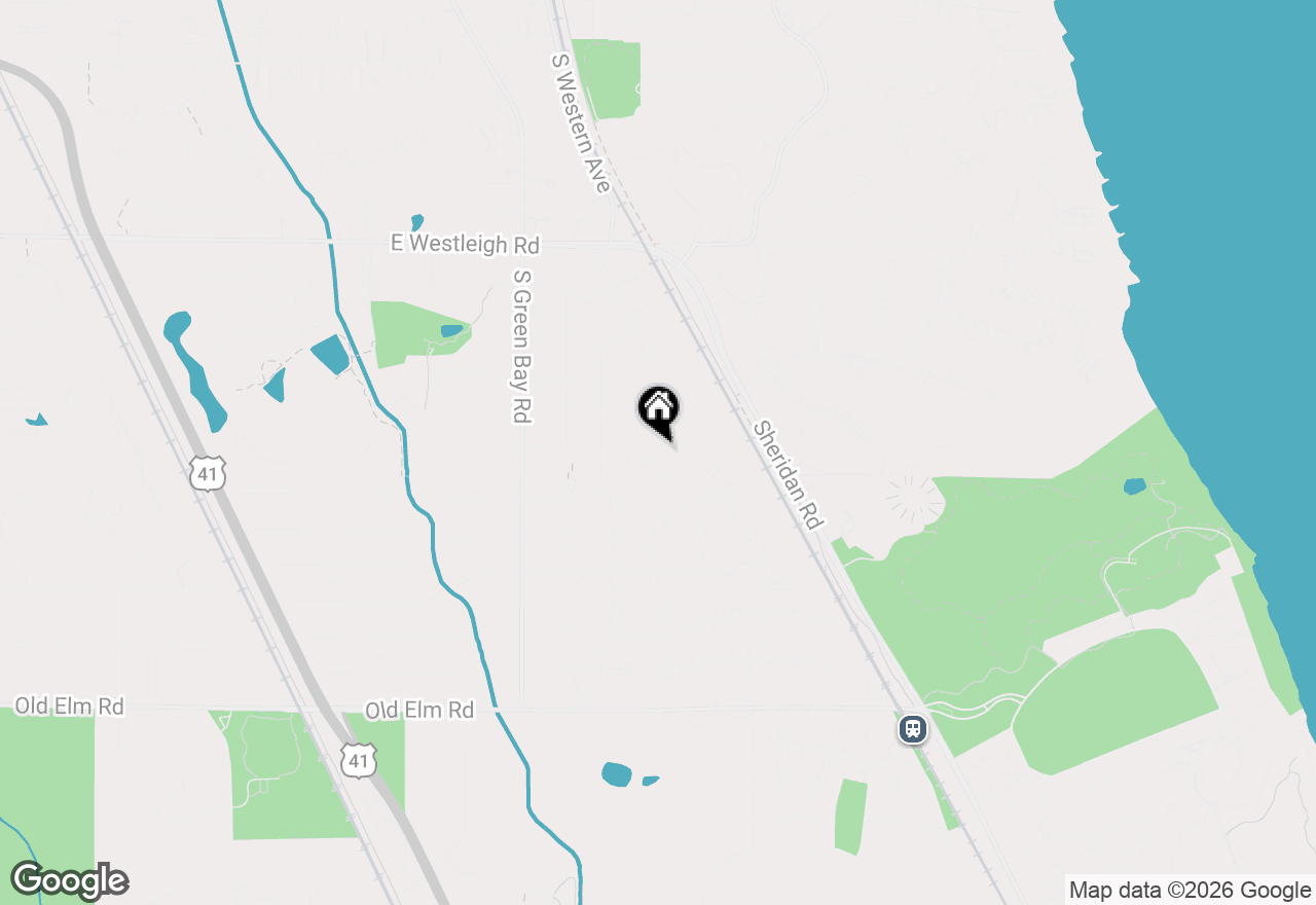 Map of 777 Cherokee Road, Lake Forest, IL 60045