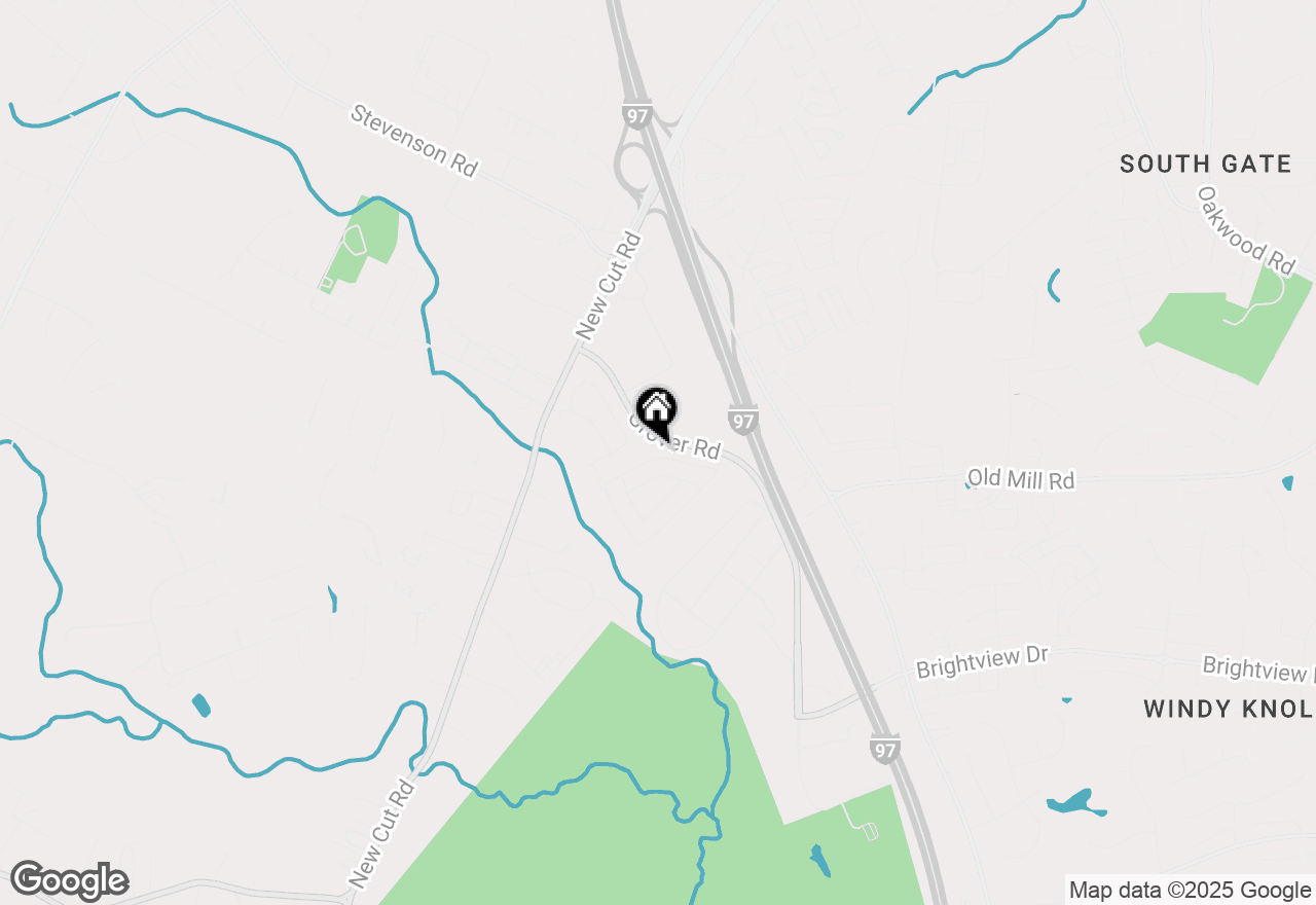 Map of 724 Wagner Farm Road, Millersville, MD 21108