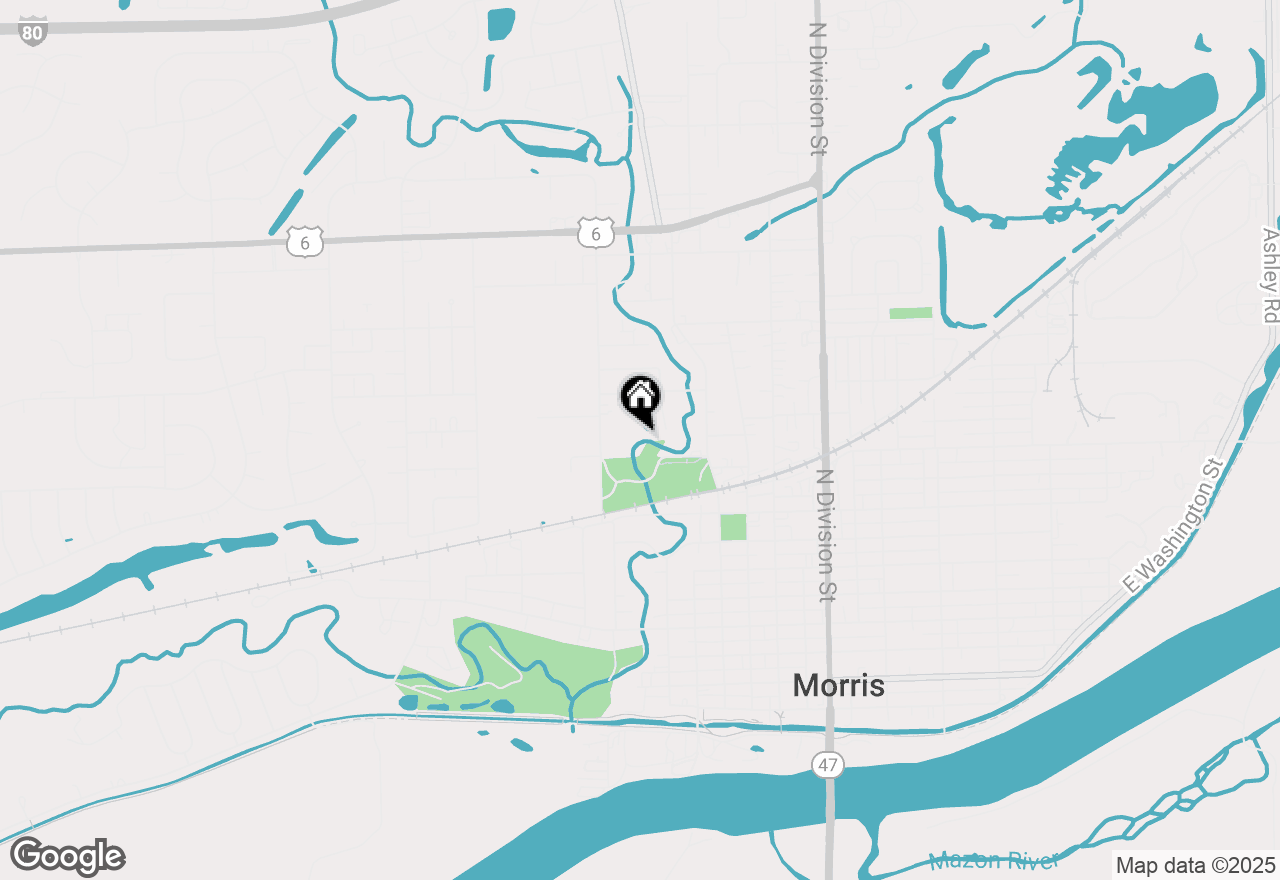 Map of 1020 Gladys Avenue, Morris, IL 60450