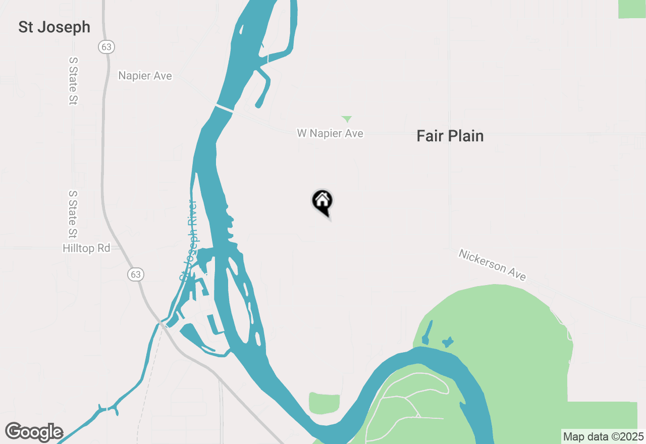 Map of 539 Wagner Court, Benton Harbor, MI 49022