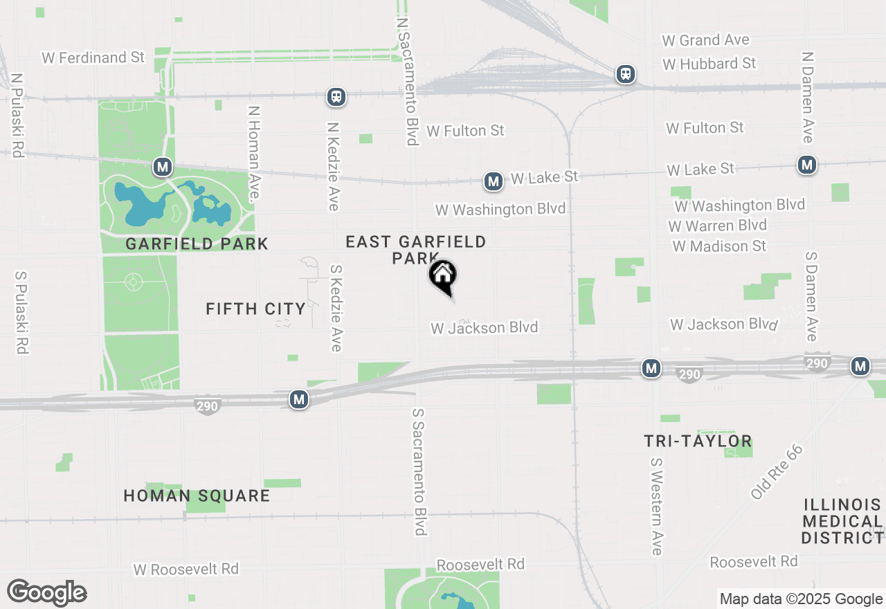 Map of 2916 W Adams Street, Chicago, IL 60612