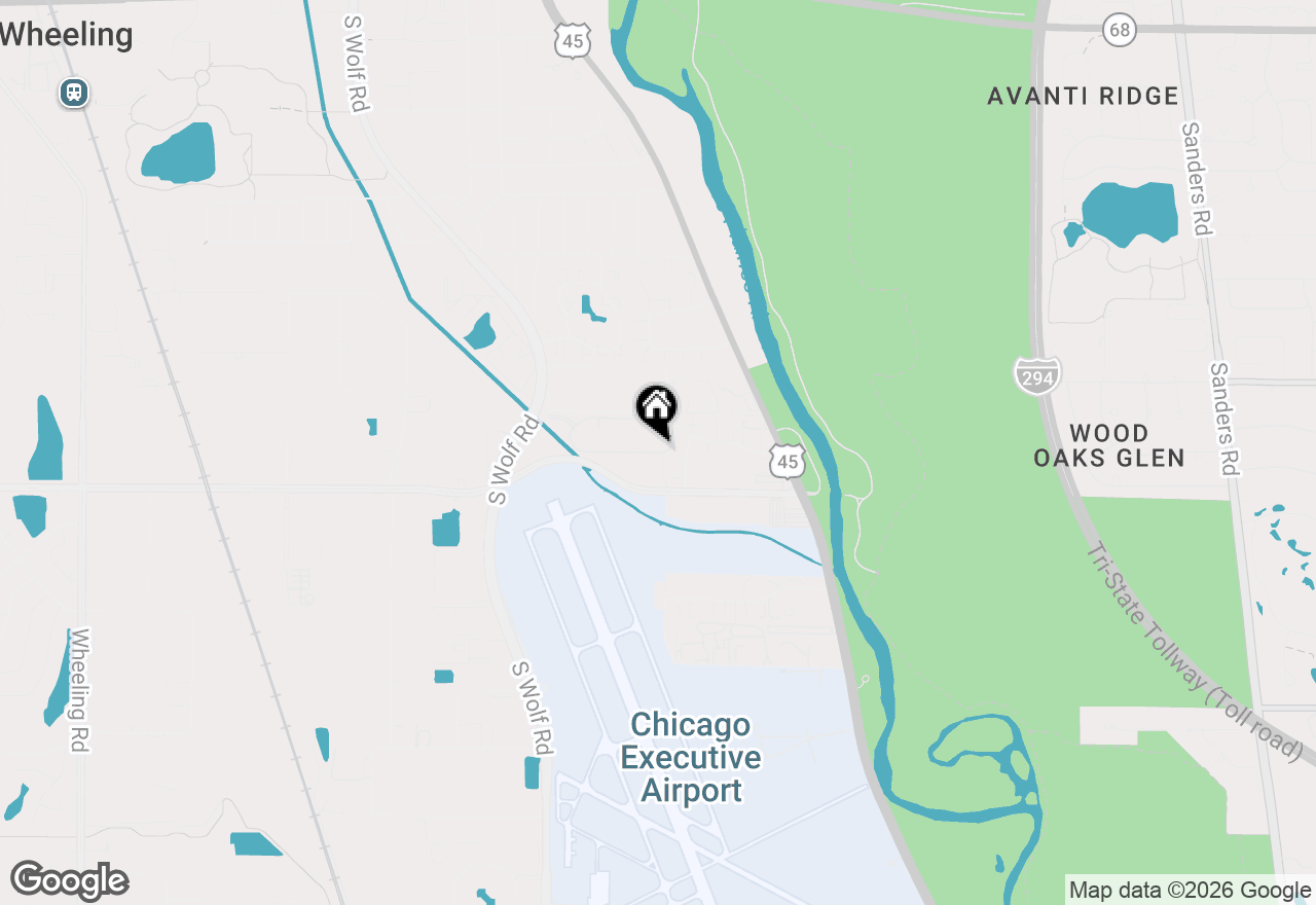 Map of 475 Plum Creek Drive #401, Wheeling, IL 60090