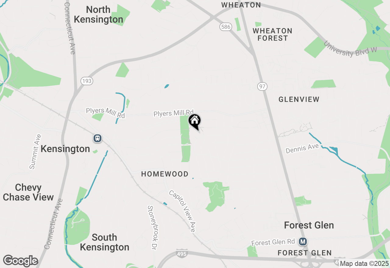 Map of 10412 Leslie Court, Silver Spring, MD 20902