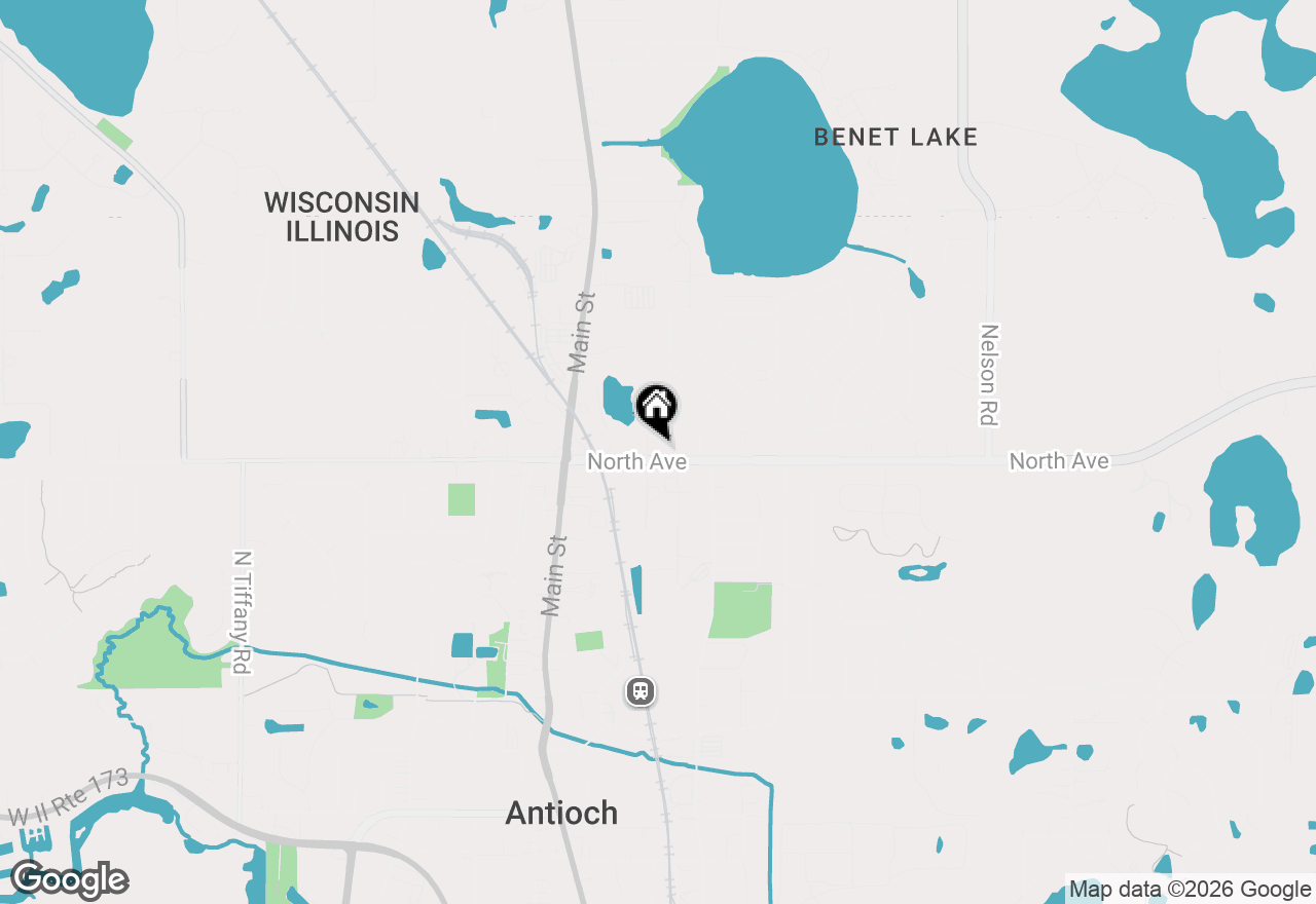Map of 305 North Avenue, Antioch, IL 60002