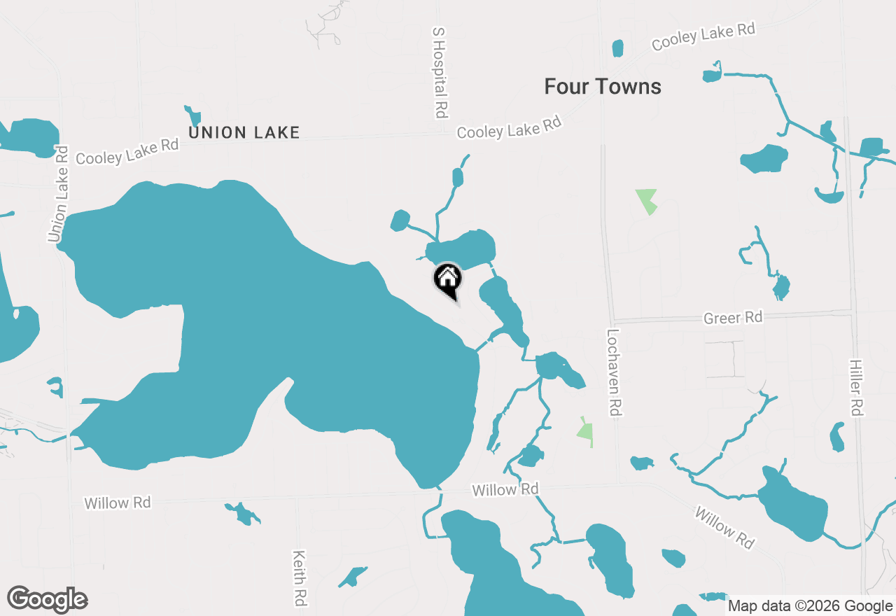 Map of 7010 Locklin Street, West Bloomfield, MI 48324
