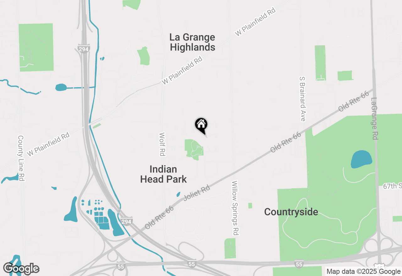 Map of 13 Sweetwood Court, Indian Head Park, IL 60525